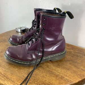 Dr Martens leather boots